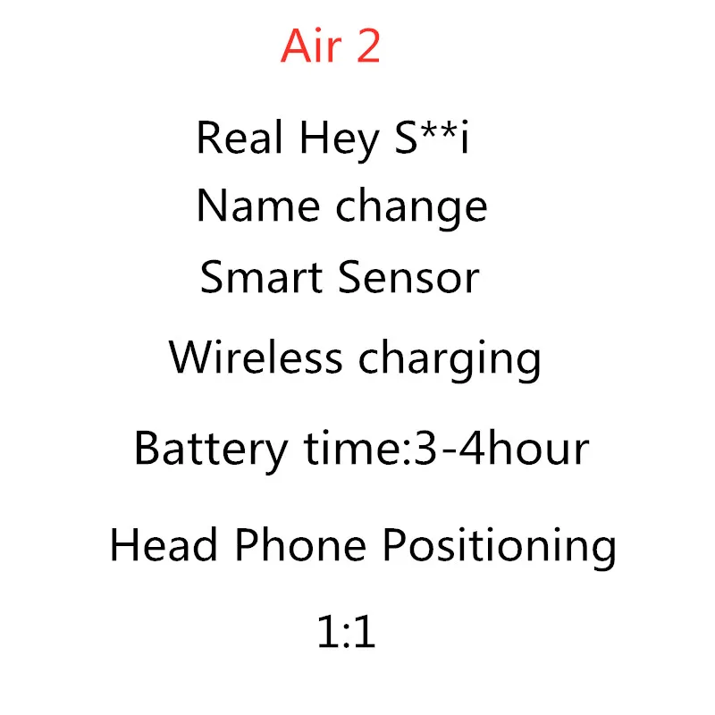 

Original i9000 X TWS 1:1 Air2th In-ear Blutooth Earphone Mini Wireless Sport Headsets Headphones Stereo Earbuds