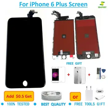 

For iPhone 6 Plus Display lcd With frame Touch Screen Digitizer Assembly full parts For iPhone 6 plus screen No Dead Pixel