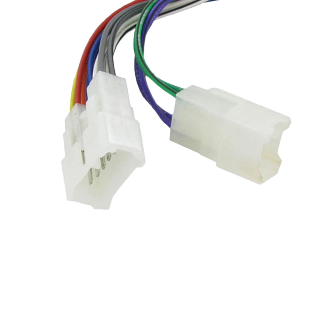 Wiring Lead Harness Adapter for Toyota ISO Stereo Male Plug Cable