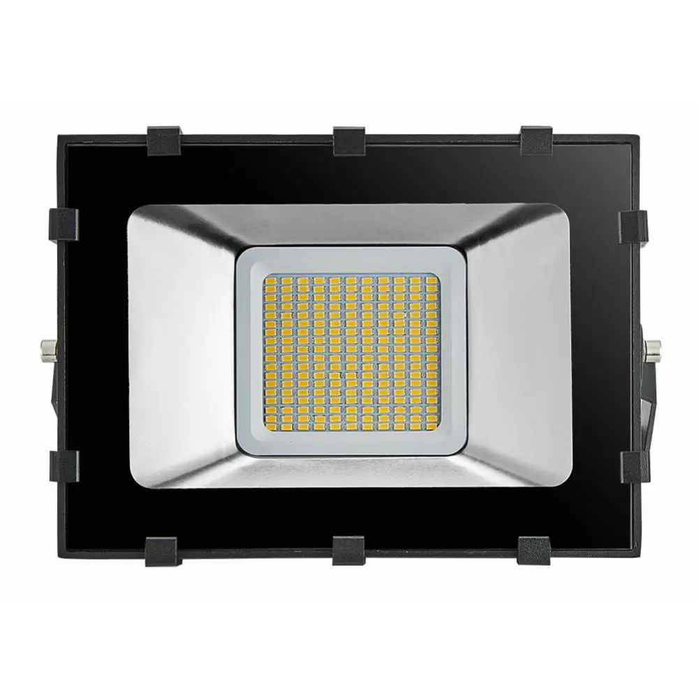 1PCS Ultrathin LED Module Flood Light 100W IP65 110V LED Spotlight Refletor For Outdoor Lighting Garden Lamp Garage Lights