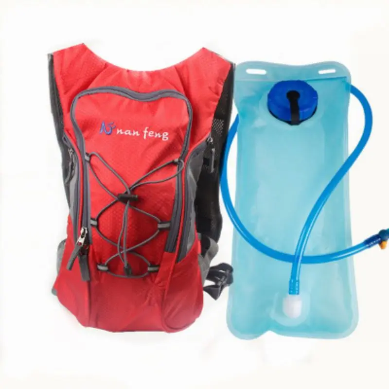 with 2L water bag 10л Водонепроницаемый mtb велосипедный рюкзак для воды, рюкзак для спорта на открытом воздухе для мужчин и женщин, рюкзак для пешего туризма, езды на велосипеде - Цвет: with 2L water bag