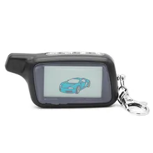 1,5 V 434MHz X5 LCD llave de Control remoto Fob para la versión rusa vehículo seguridad sistema de alarma de coche de dos vías TOMAHAWK X5 llavero