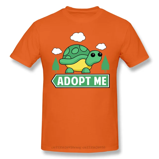 Men Short Sleeve Adopt Me Animal Pets Game T Shirt Turtle Cute Pure Cotton Tees Harajuku Tshirt T Shirts Aliexpress - chainsaw man shirt roblox