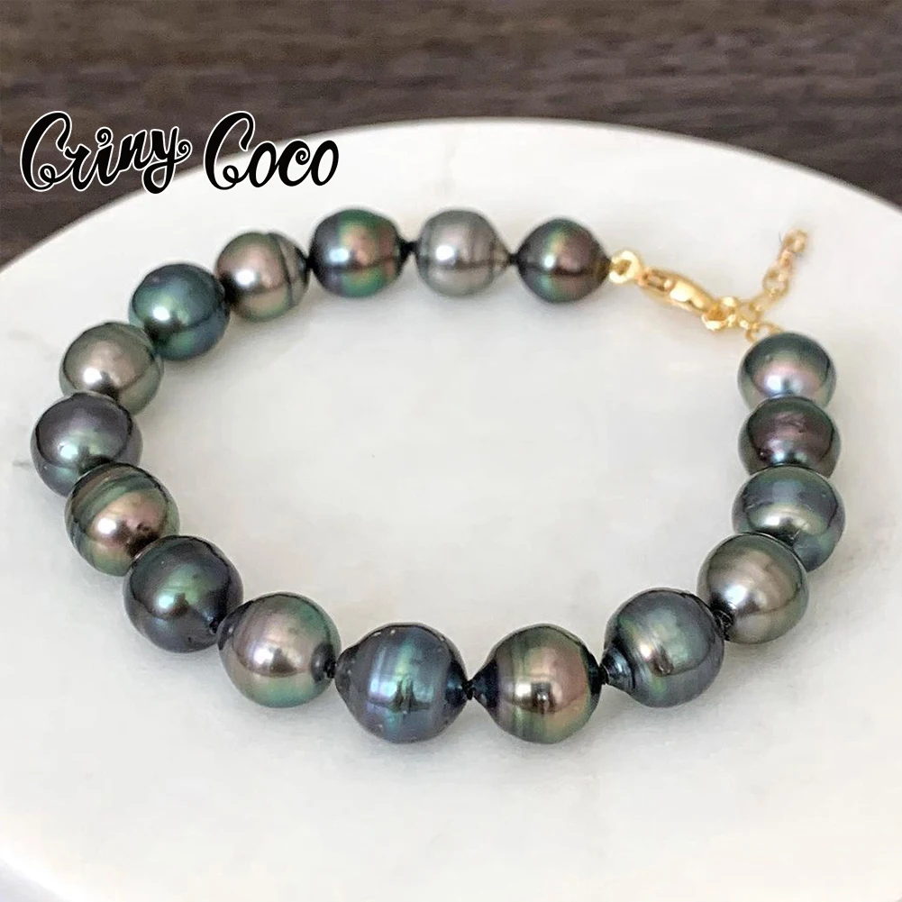 

Cring Coco Women's Hand Bracelets Fashion Natural Freshwater Pearl Bracelets on Hand Bead Jewelry Bracelets for Women 2021 Kid