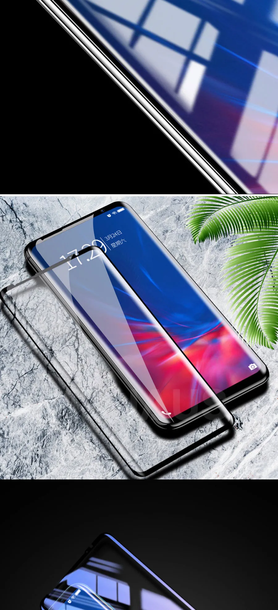 9D полное покрытие из закаленного стекла для Meizu 16 th Plus 16S 16X 16XS X8 записная книжка для экрана 8 9 M8 Pro 7 Plus защитная пленка