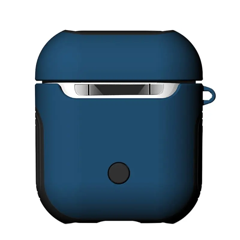 Type 5 2в1 защитный чехол для зарядки Беспроводная Bluetooth коробка для наушников защита ударопрочные аксессуары для Apple Airpods наушники - Цвет: Type 5