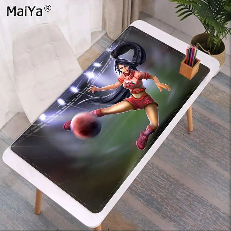Maiya Забавный Персональный Игровой Коврик для мыши для ноутбука из резины для компьютера - Цвет: Lock Edge 30x80cm