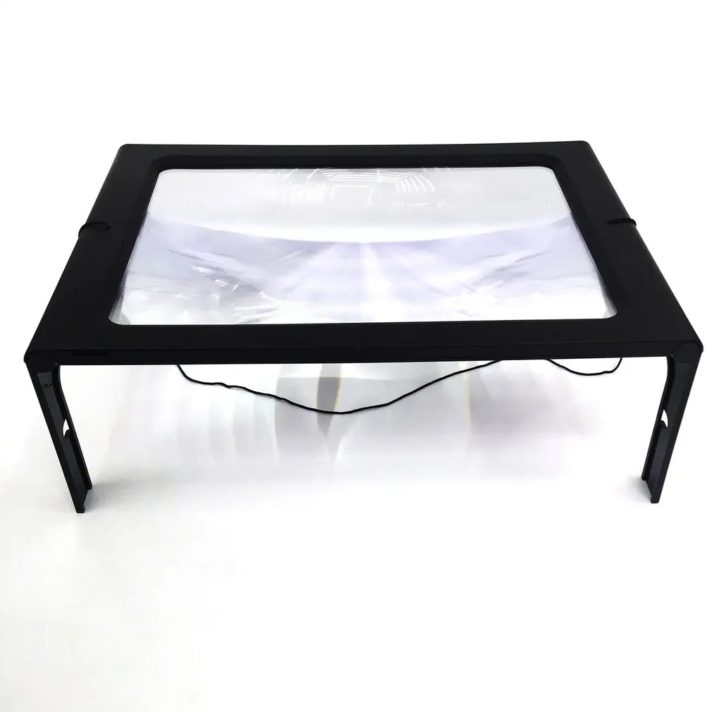 Wide Range Of Reading Magnifier Led Lights Magnifying Glass Creative Middle-Aged Gifts