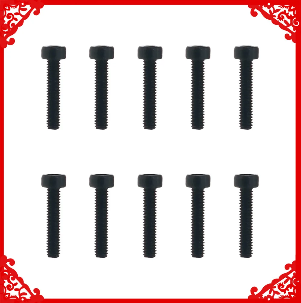 Vite A Testa Cilindrica 10X M2.5X12Mm Per 1-10 Arrma 6S 4S 3S E Mega Vorteks Senton Granito Big Rock Typhon Infraraction Crimes Etc Parts