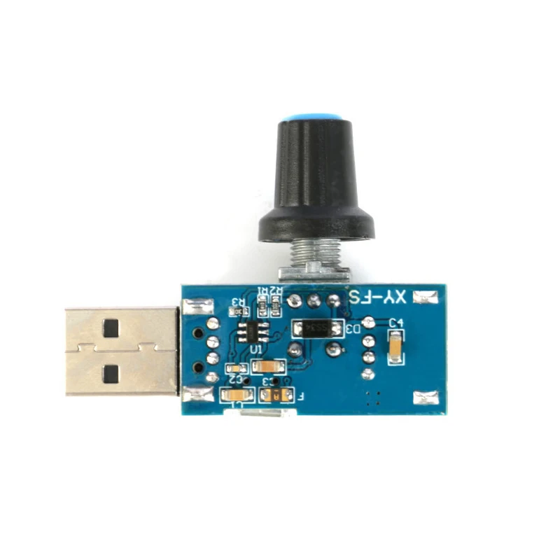 Fan Speed Controller DC 5V Micro USB Fan Governor for Wind Speed Control Air Volume Regulator