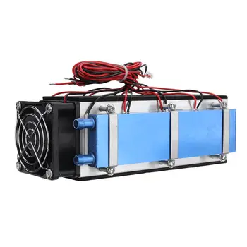 

NEW 12V 576W 8 Chip DIY Electronic Semiconductor Refrigeration Radiator for Air Conditioner Thermoelectric Cooling System Kit