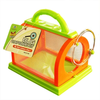 

Portable insect cage butterfly cicada dragonfly breeding cage collecting box observation net cage