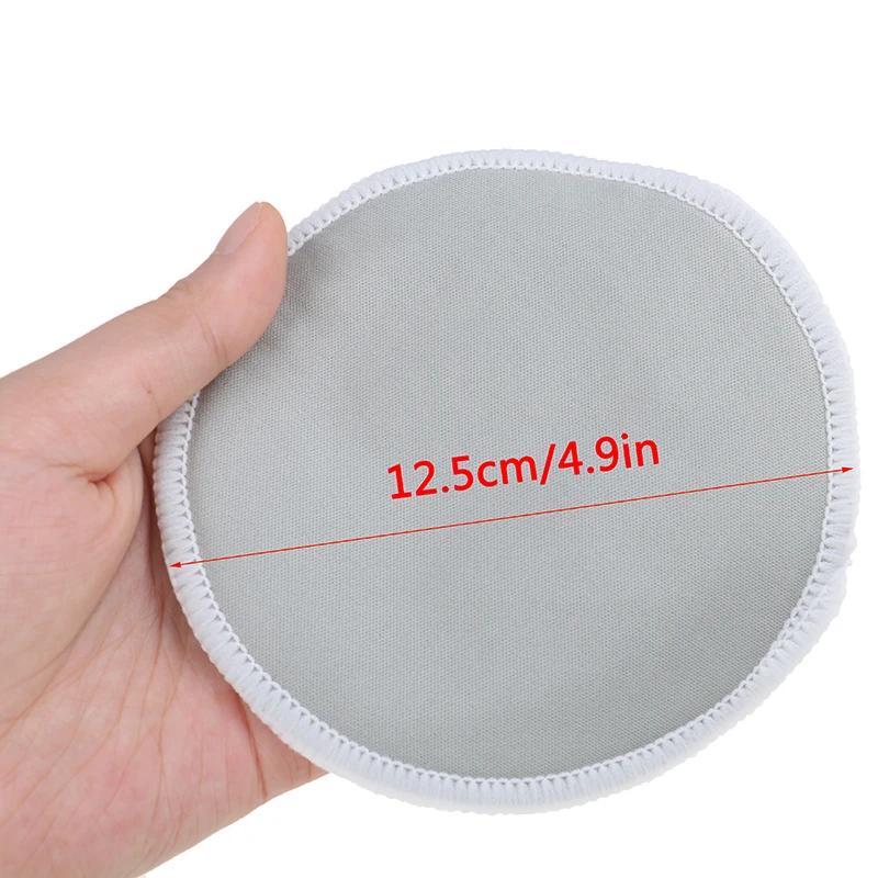 10PCS 12.5cm Washable Waterproof Reusable Bamboo Breast Pad Nursing Pads For Women
