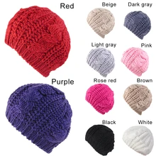 HEFLASHOR вязаная шапка женская шляпка мешковатый берет Лыжная Шапка модная зимняя теплая шапка для девочек ночь перед Рождеством