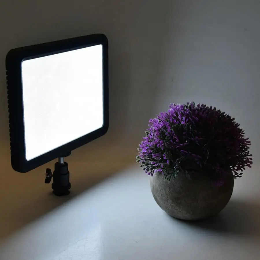 LED128B 3300/5600K видео мягкий свет заполняющая лампа для зеркальной беззеркальной камеры CRI95(без батареи
