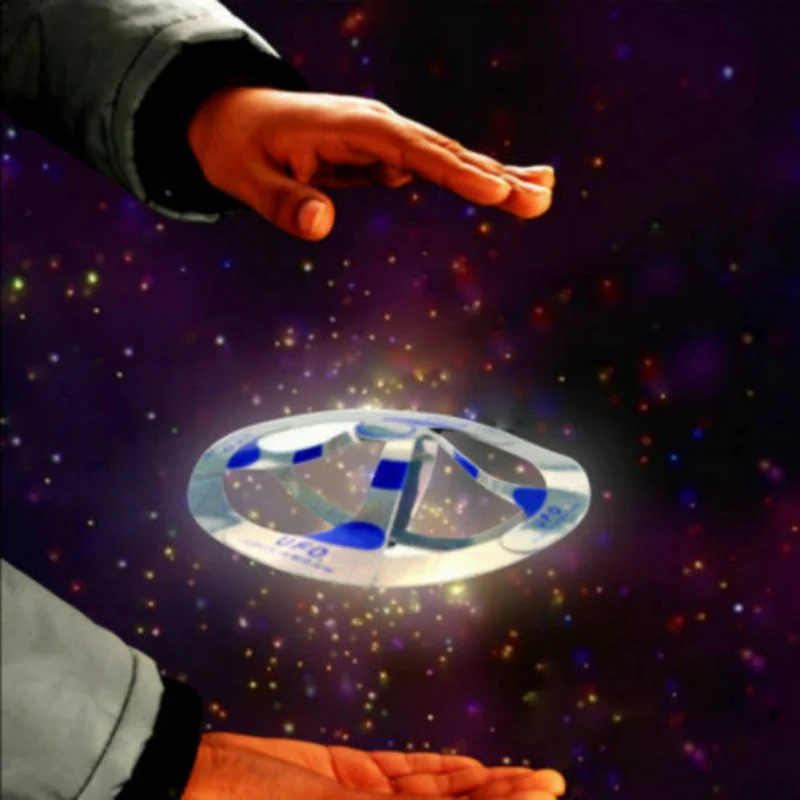 

2020 Magic UFO Toy Mystery Mid Air UFO Floating Fly Saucer UFO Magic Trick Magician Trick Props Show Tool Magic Toy for Kids Z