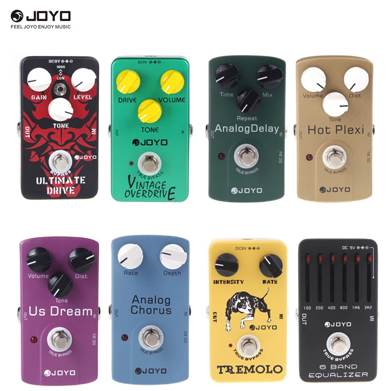 JOYO JF 02 Ultimate Drive педаль для гитарного эффекта овердрайв аналоговая гитары с