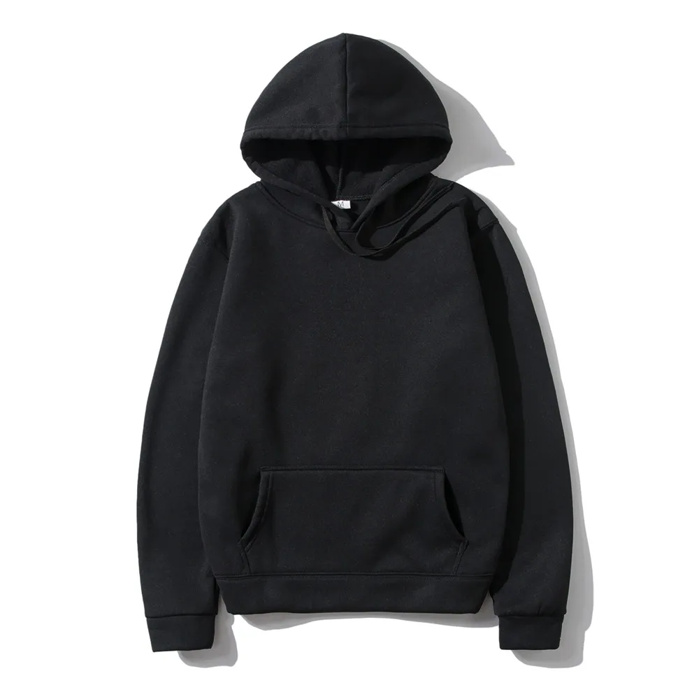 

Men Woman Hoodies Sweatshirts Fashion Solid color Red Black Gray Pink Hooded Hip Hop fleece Hoody Mens Brand Hoodie Streetwear