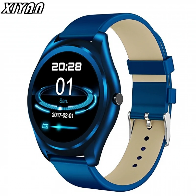 

XIYAN N3 Pro Smartwatch Waterproof Bluetooth Call Heart Rate Sleep Monitor Pedometer Camera Men Fashion Smart Watch Band
