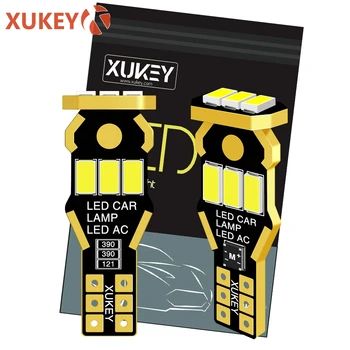 

Xukey W16W T15 LED Car Reversing Light 920 912 921 Wedge Bulbs CAN-bus Sidelights Parking T10 Backup Lights HID White