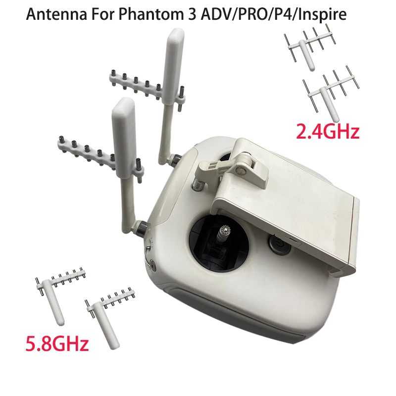 Yagi-Uda Antenna For Phantom 3/4 drone Remote Controller Signal Booster Antenna  Range Extender For DJI Phantom 3/4 Inspire _ - AliExpress Mobile