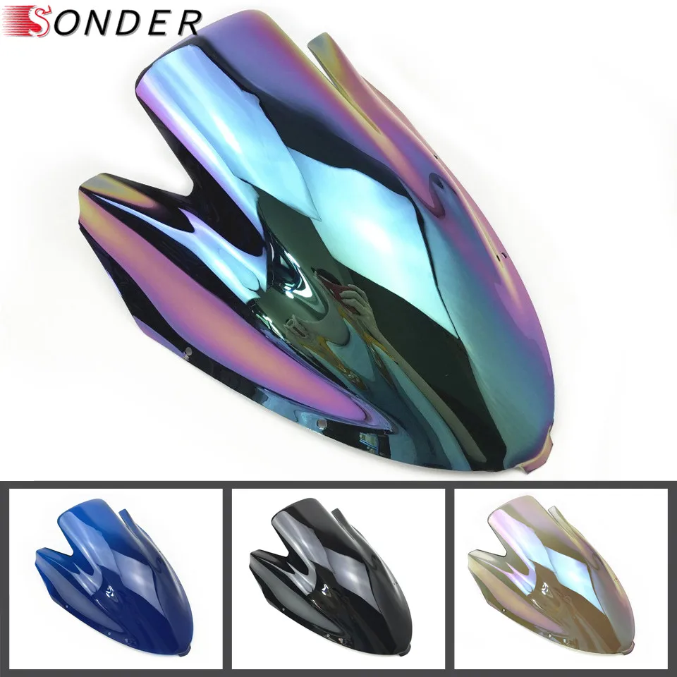 Ветровое стекло для Kawasaki NINJA 650 ER6F EX650R 2006 2007 2008 лобовое Double Bubble ER-6F EX 650R ER 06 Ninja650 07 08 |