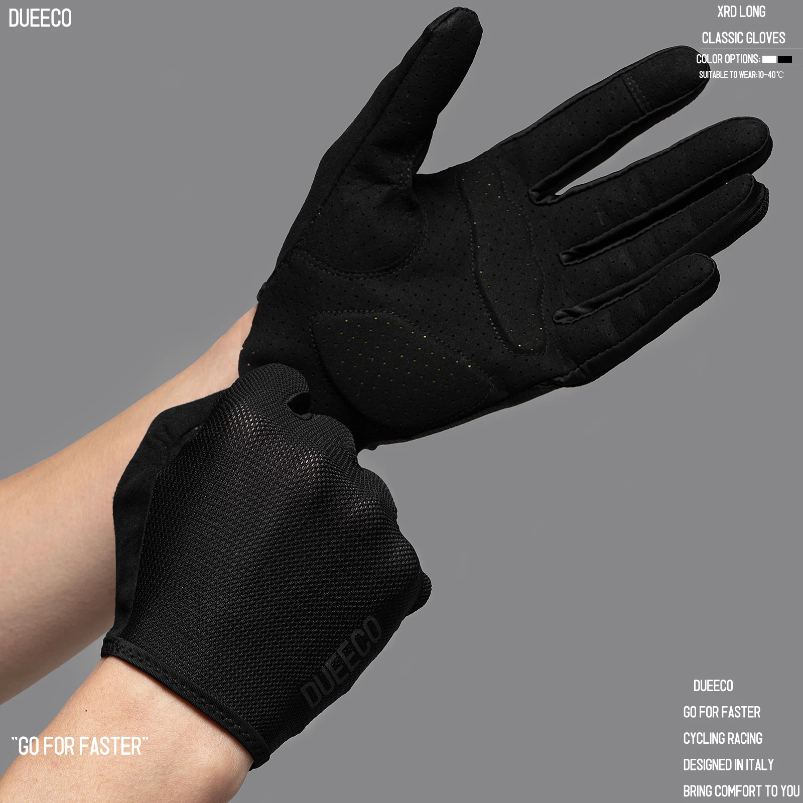Mountain Bike Gloves,Bicycle Gloves,Full Finger Cycling Gloves-XRD Pad With Shock Absordbing MTB Gloves Full Finger For Men