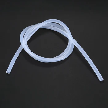 

1 roll 6mm x 8mm Silicone Food Grade Water Air Tube Hose 1 Meter