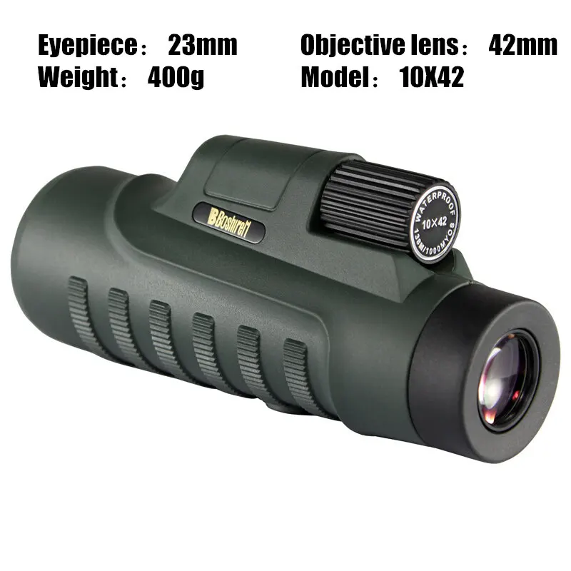 Professional HD Optical Monocular Powerful High Quality Telescope Low light Night Vision Monocular Binoculars for Hunting Hiking - Цвет: R52