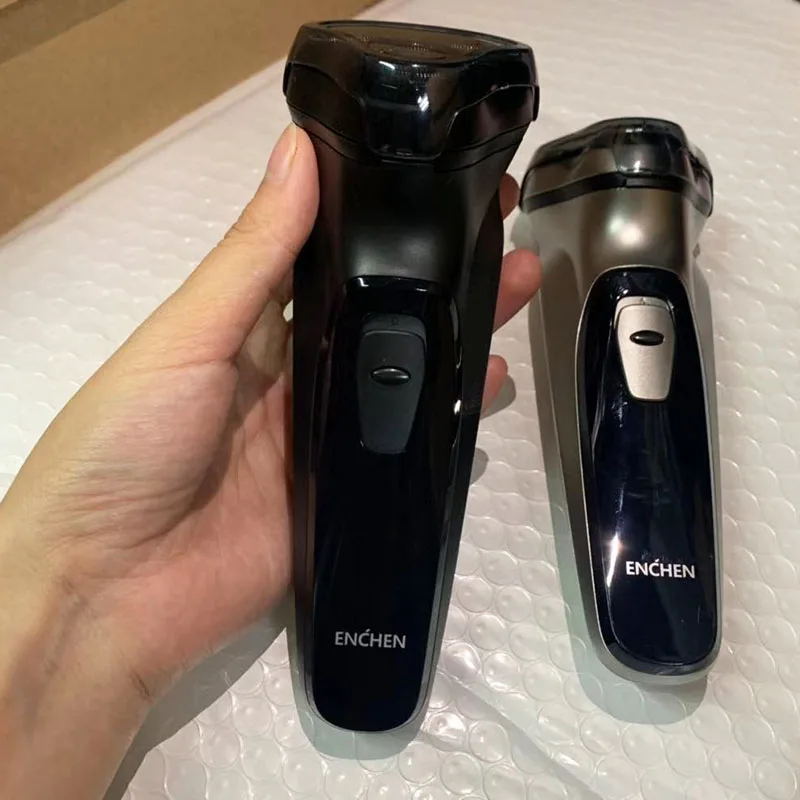 Xiaomi Mijia Enchen BlackStone 3D умная Бритва для электробритва для мужчин, моющаяся, type-C, USB перезаряжаемая бритва, машинка для бороды, подарок
