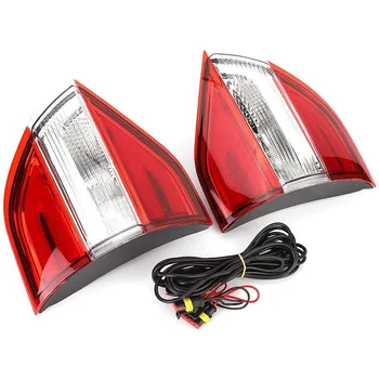 

2PCS Multi-Functions Car LED Rear Tail Lamp Pillar Light Bumper Light Brake Light Reflector for Ford Everest 2016 2017 2018