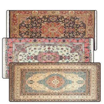 

Persian Carpet Large Gaming Lock edge Mouse Mat Keyboard Pad Desk Mat Table Mat For Computer Laptop Lol Gamer Mousepad