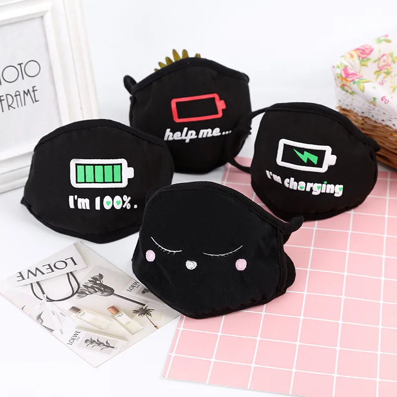 Face Mask Winter Models Korean-style Cool Fashion Dustproof Warm Anti-fog Haze Protection Respirator Cycling Mask