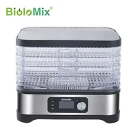 BioloMix Food Dehydrator 5Trays Temperature Control Vegetables Meat Dryer Digital Timer Food And Fruit Dehydrator Drying Machine 2