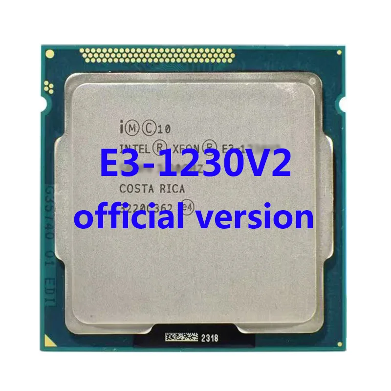 Tanio E3-1230V2 oficjalna wersja Intel Xeon procesor CPU 3.3ghz 4-Core