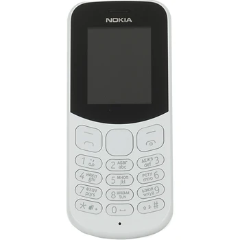 

Mobile phone Nokia 130 2017 Dual SIM gray 2Sim 1.8 "0.3Mpix