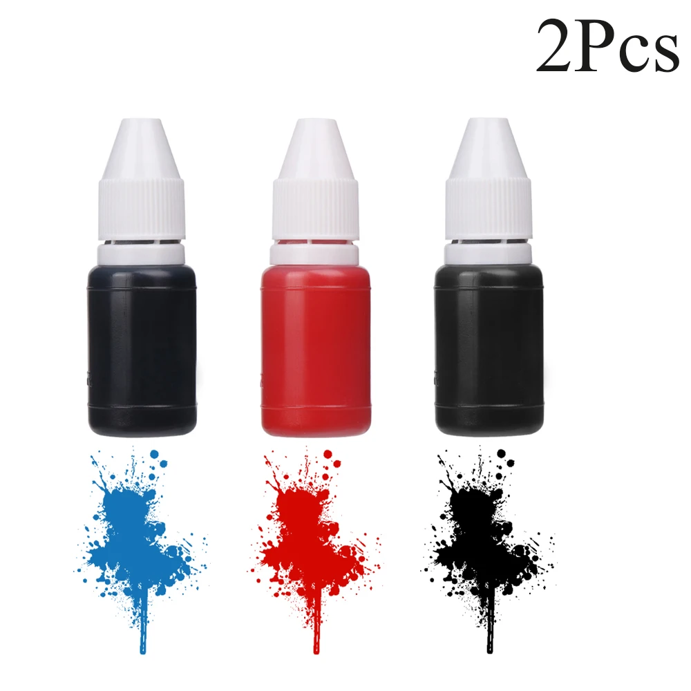 Description Picture 2 of item1Pcs 10ml Flash Refill Ink Color Inking Seal Stamp Oil for Wood Paper Wedding Scrapbooking Making Seal Office School Supplies