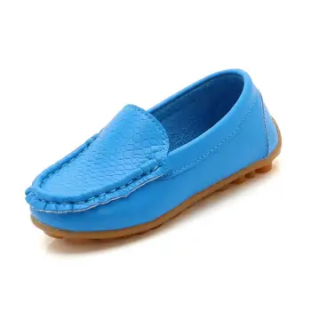 

Boys Girls Shoes Slip-on Loafers Oxford PU Leather Flats Soft Kids Baby First Walkers Mocassins Children Toddler Sneakers