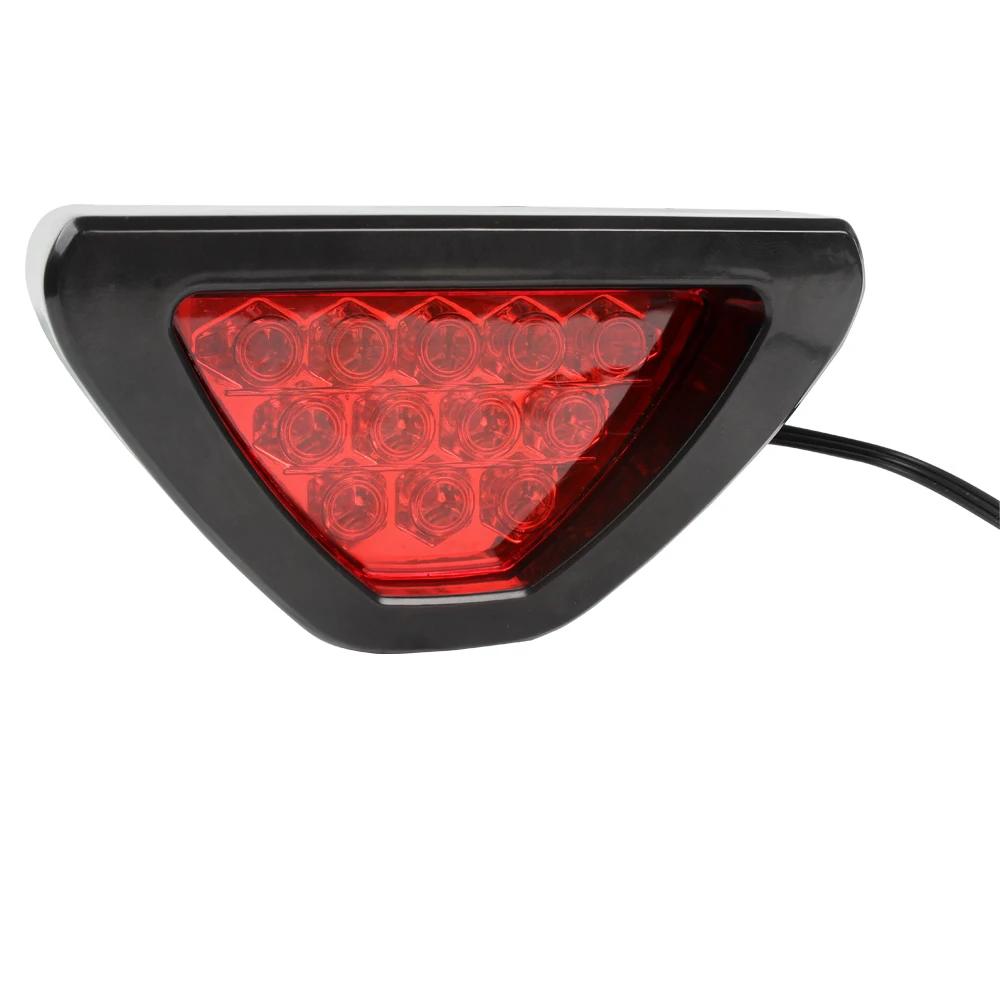 LEEPEE задний светильник Светодиодная вспышка лампы универсальная противотуманная фара треугольник автомобильный стоп-сигнал-Стайлинг красный