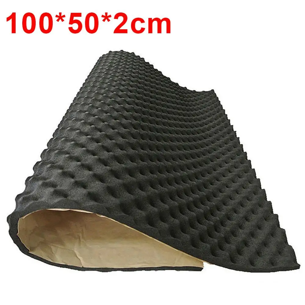 

100*50*2cm Auto Car Sound Proof Deadening Upgarded Car Anti-noise Sound Insulation Cotton Heat Closed Cell Foam Automotive sound