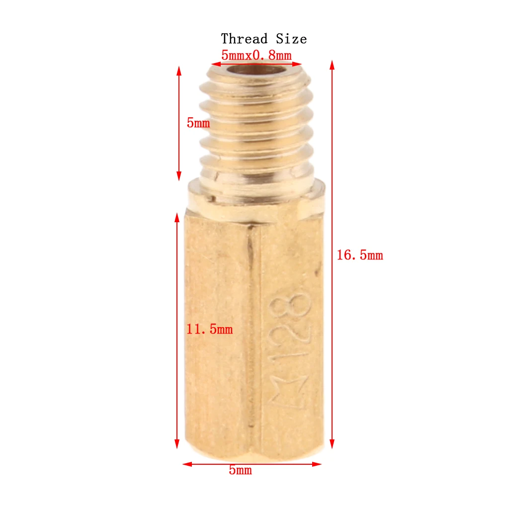 10x Main Jet Kit 120 For OKO KOSO CVK Carburetor ATV Buggy Go Karts 150cc