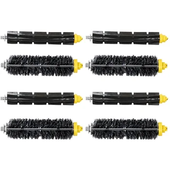 

Suitable for Replacement Bristle and Flexible Beater Brush for IRobot Roomba 600 Series Vacuum Accessory (4 Set)