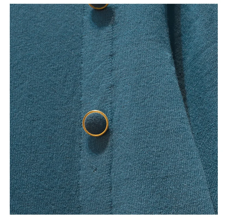 M-4XL осенне-зимние однотонные трикотажные платья-свитера женские модные свободные пуловер с карманом женские вязаные платья Vestidos Feminino