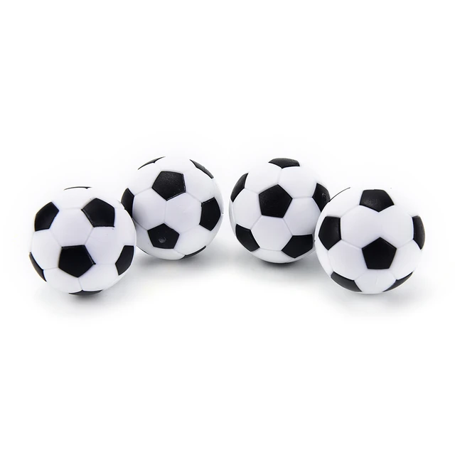 ULTNICE Pelotas para Futbolín Bolas del balompié de la tabla de 6PCS 32mm  negro/bola blanca : : Juguetes y juegos