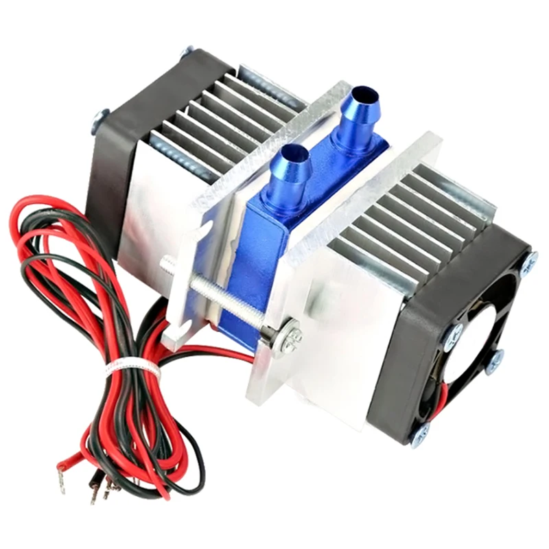 1 Set Mini Air Conditioner DIY Kit Thermoelectric Peltier Cooler Refrigeration Cooling System + Fan for Home Tool