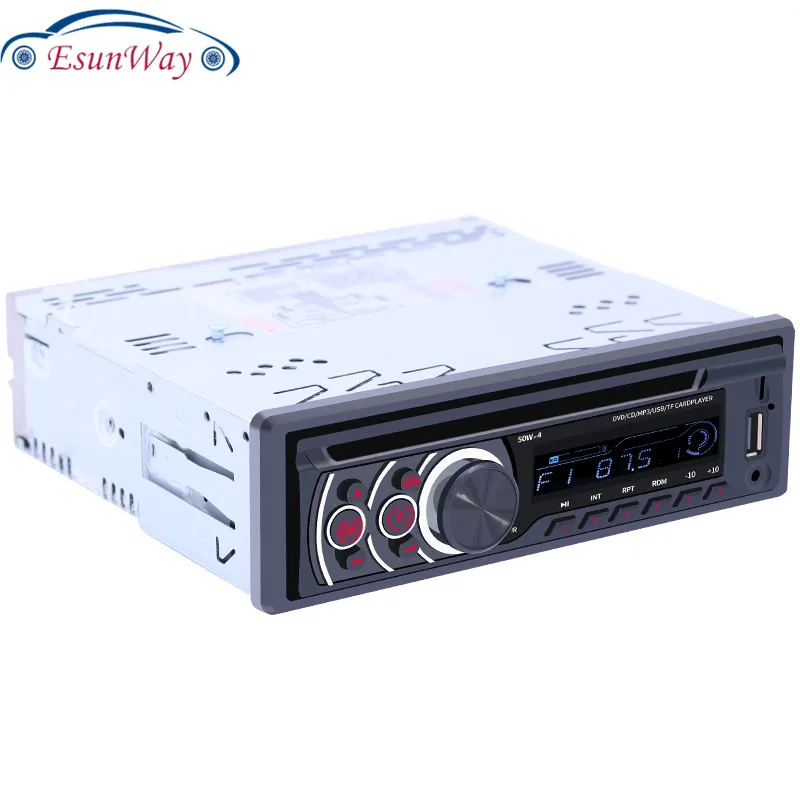 ALLOYSEED 8169A 1 Din Bluetooth автомобильный стерео MP3-плеер 1din Авторадио CD VCD DVD AUX USB FM радио Авто Аудио Автомобильный плеер головное устройство