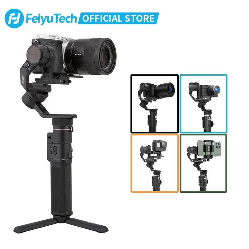 FeiyuTech Feiyu G6 Max 3-осевой ручной шарнирный стабилизатор для камеры GoPro Объективы