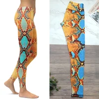 Gossina Women High Waist Leggings For Fitness Gym Clothing Women’s Sexy Peach Hip Sports Pants Leopard Legging Animal Sportswear