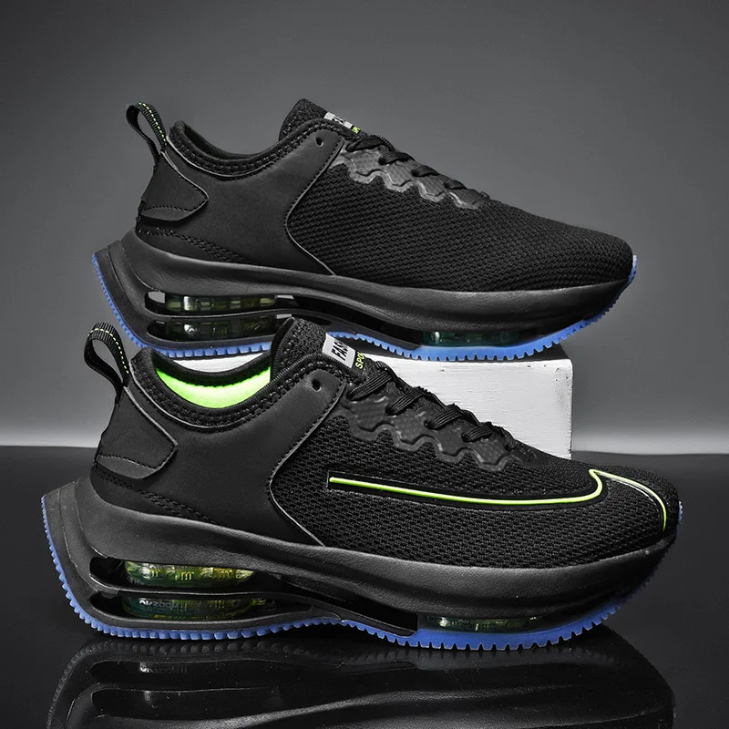 Running Shoes Men Women Air Cushion Fitness Sneakers Men High Elasticity Gym Trainers Outdoor Couple Sport Shoes
