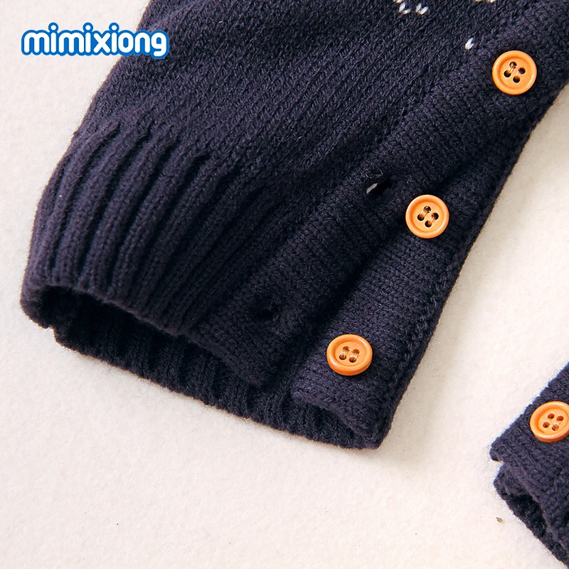 Baby Romper Christmas  Clothes Fashion Knitted Newborn Infant Girls Pajamas Long Sleeve Toddler Boys Jumpsuits Children Sweaters